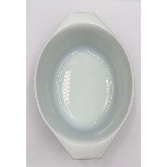 Vintage PYREX 043 Green Spring Blossom Glass Casserole & Lid 1.5 Qt - Picture 5 of 12